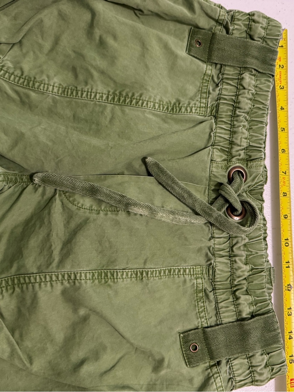 Free People Onset Pull-On Cargo Pants Green Large - Picture 11 of 15